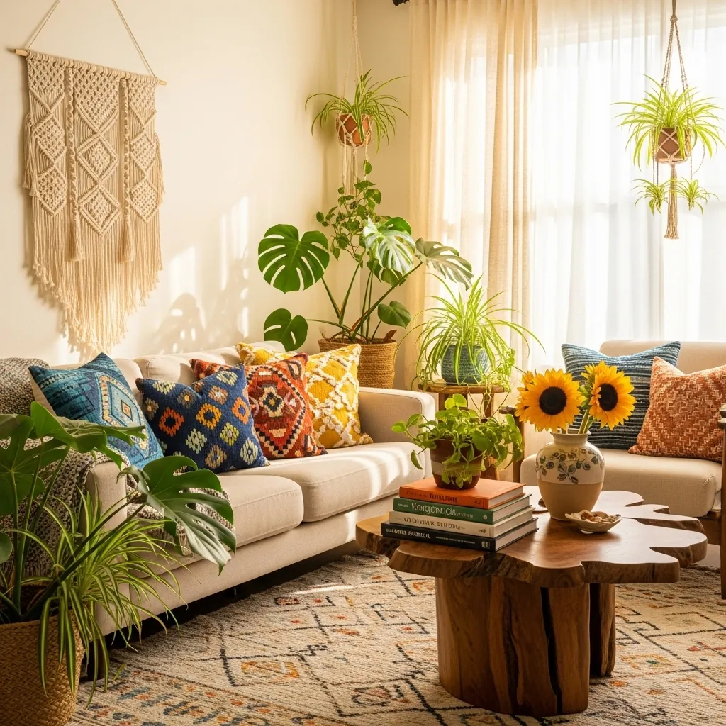 Boho w twoim domu: jak dodać charakteru?