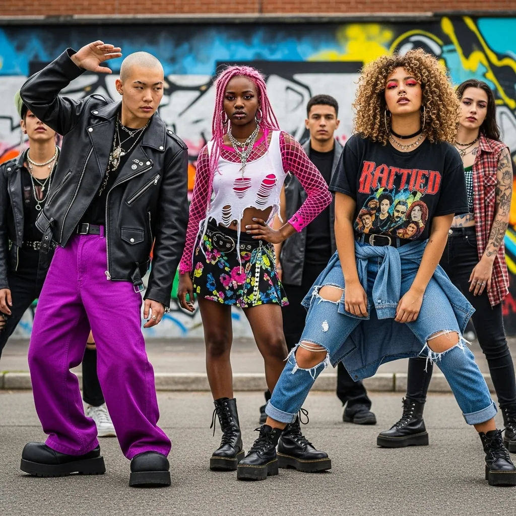 Moda alternatywna: wyraz osobowości i bunt przeciwko normom
