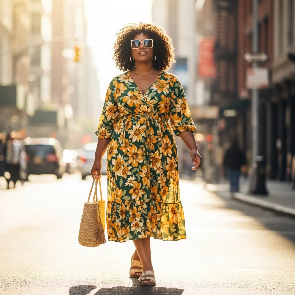 Stylowe inspiracje: moda dla puszystych kobiet