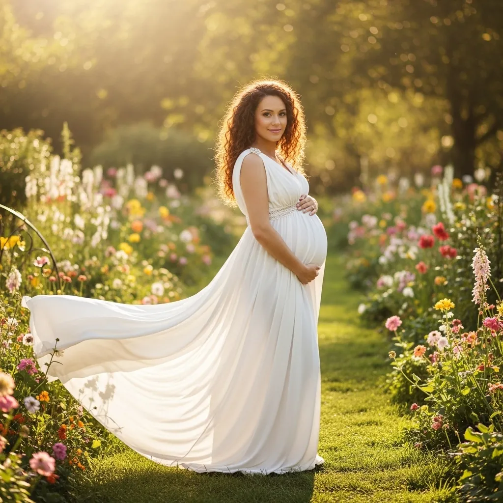 Olśniewająca przyszła mama: idealne stylizacje ciążowe na wesele
